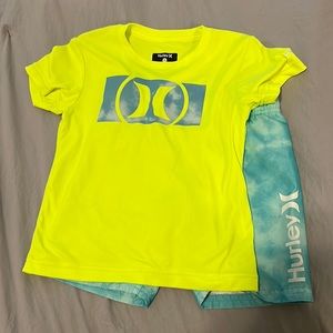 Hurley Board Short and Rash Guard Set